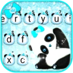 Logo of Blue Glitter Panda Theme android Application 